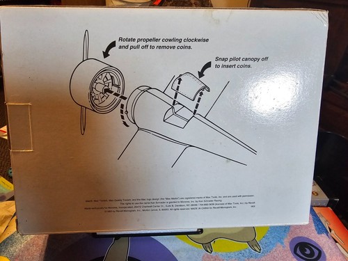 Revell-Morema, Inc. large scale Metal Diecast #52 Ken Schraeder Coin Bank NEW - Picture 2 of 5