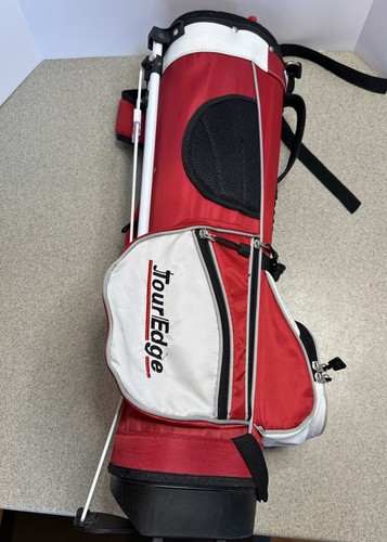 Tour Edge BAZOOKA HT MAX-J Junior Golf Stand Bag Red White BAG ONLY - Picture 7 of 9