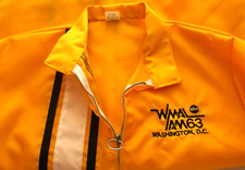 Vintage WMAL AM 63 Washington D.C. Rain Jacket Staff Uniform, Size Small