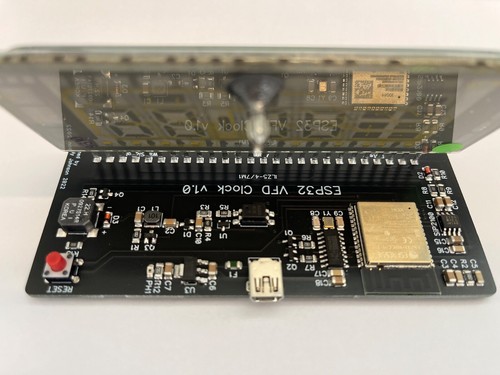 Vintage VFD Alarm Clock WiFi ESP32 Soviet ILZ5-4/7M1 (ИЛЦ5-4/7М1) - Bild 6 von 12