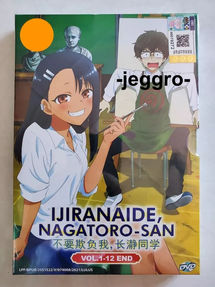 Anime DVD Ijiranaide, Nagatoro-san / Don't Toy with Me, Miss Nagatoro  English Subtitles Season 1 Volume 1-12 End Box Set DHL Ship in 2023