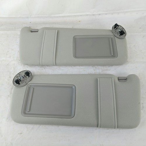 Fits 2007-2011 Toyota Camry and Hybrid WO Sunroof Pair Gray LH RH Sun Visors NOS