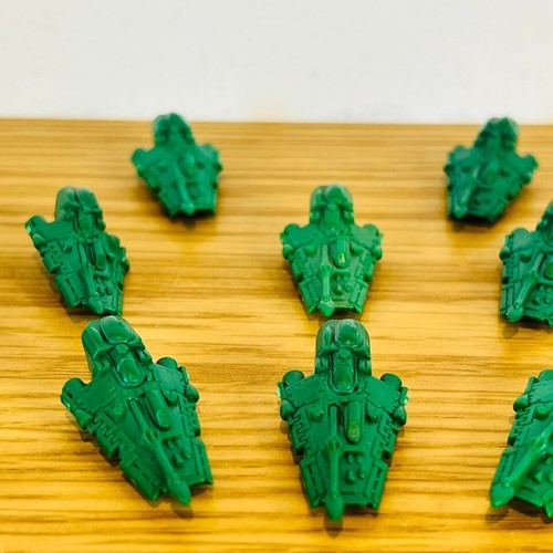 10x Epic Army Grav Tanks 40K Eldar Legion Falcons Unpainted Warhammer 1990s OOP - Picture 3 of 7