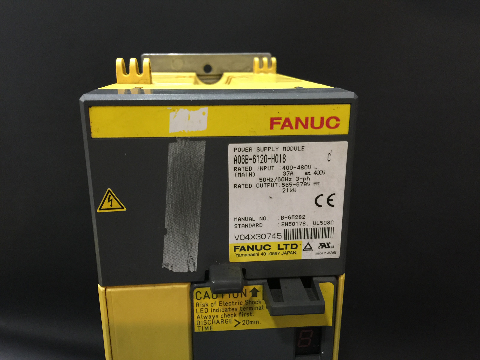 Fanuc Power Supply Module A06B6120H018 A06B6120H018 Tested With