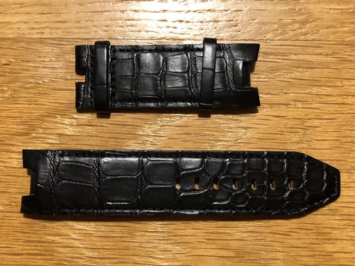 TECHNOMARINE - Black Leather Strap - 23 Mm - Black Leather Strap