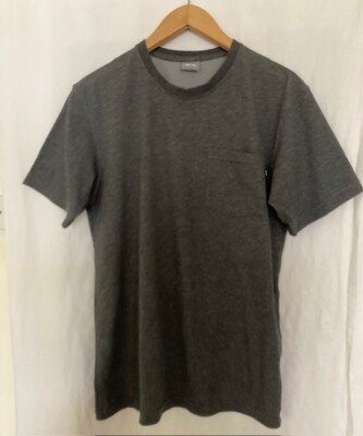 Men Nike SB Pocket T-Shirt Grey Skateboarding Medium/38-40