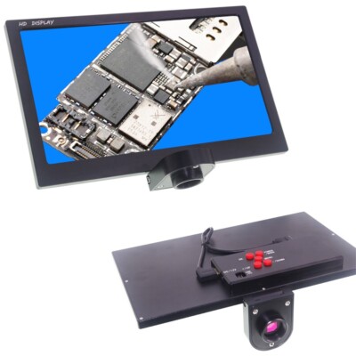 60FPS 48MP 11.6'' IPS HDMI USB Industry Camera Integrated Microscope LCD Monitor