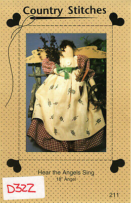 "Bea Keeps Bees" ©1995 Country Stitches B Gervais Sewing Craft Doll Pattern #213 