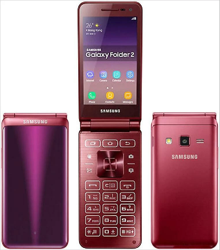 Galaxy folder 2 韓国　ガラホ　Samsung サムスン キャリア契約なしでもOK 韓国で折りたたみスマホ「Galaxy Folder2」を