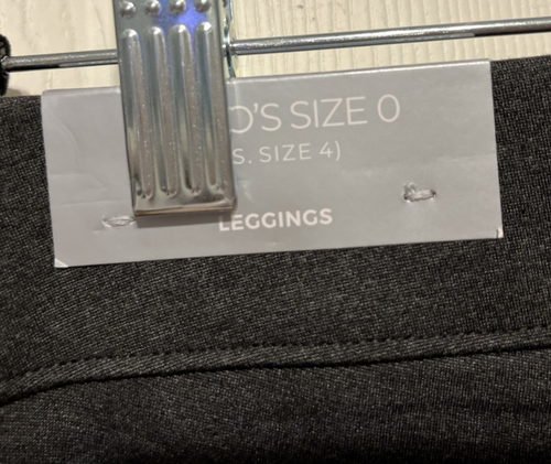 Chico's Heather Grey Basic Tailored Ponte Legging Size 0(4/6)NWT - Picture 10 of 10