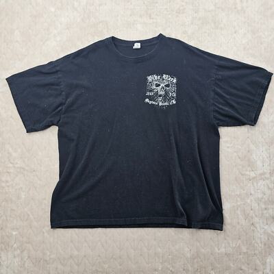 Bike Week Shirt Mens 2XL Daytona Beach Y2K Skull Grunge