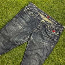 People’s Liberation Womens Medium Wash Low shorts Jean size 31 Made in USA