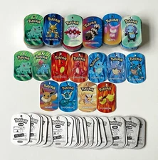 Pokemon METAL TAGS (001-400) - 2006 - Game Freak - Nintendo - You Choose! Rare