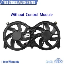 Radiator & Condenser Fan w/o Module Fit Nissan Pathfinder Infiniti QX60 621-586