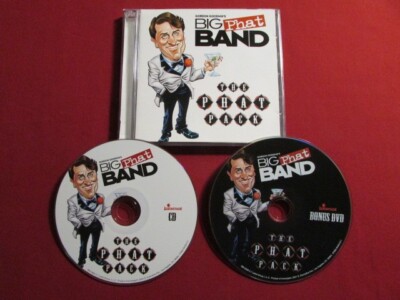 Gordon Goodwin's Big Phat Band The Phat Pack 2006 CD+DVD Jazz 284404-2 VG++ OOP