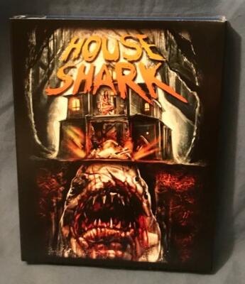 HOUSE SHARK JAWS IN A HOUSE B-MOVIE BMOVIE LIMITED EDITION RARE BLURAY BLU-RAY