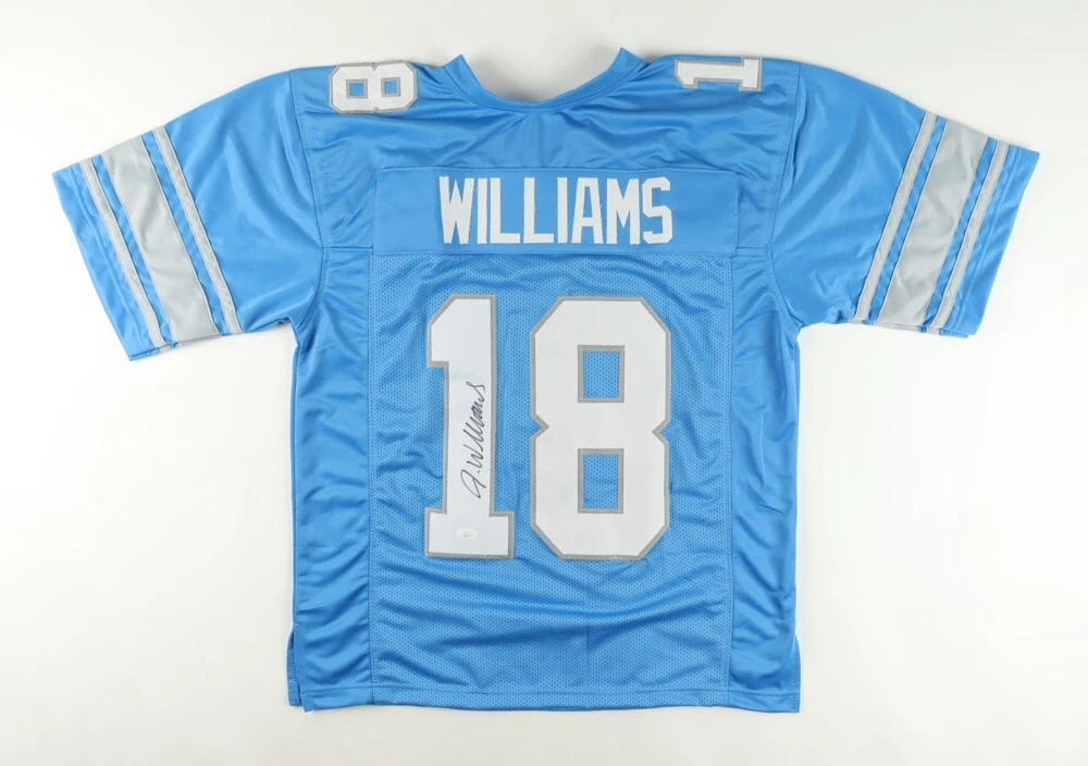 Men's Nike Jameson Williams Blue Detroit Lions Player Game Jersey