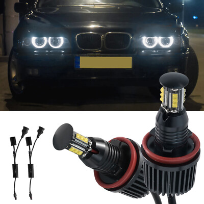 2stk LED Angel Eyes Standlicht Scheinwerfer für BMW E91 E90 E92 E60 E63 Coupe DE