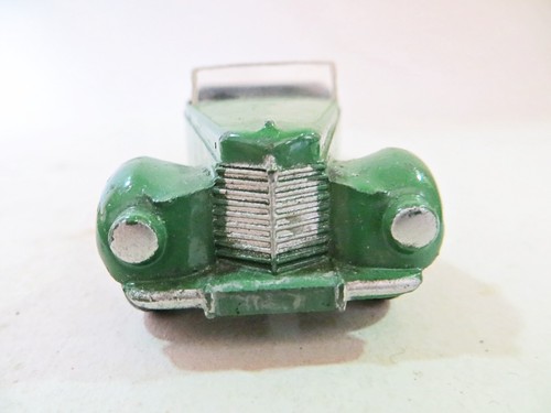 DINKY 38e 'ARMSTRONG SIDDELEY COUPE'. GREEN/BLACK. VINTAGE. COMPLETE. VGC - Picture 2 of 6