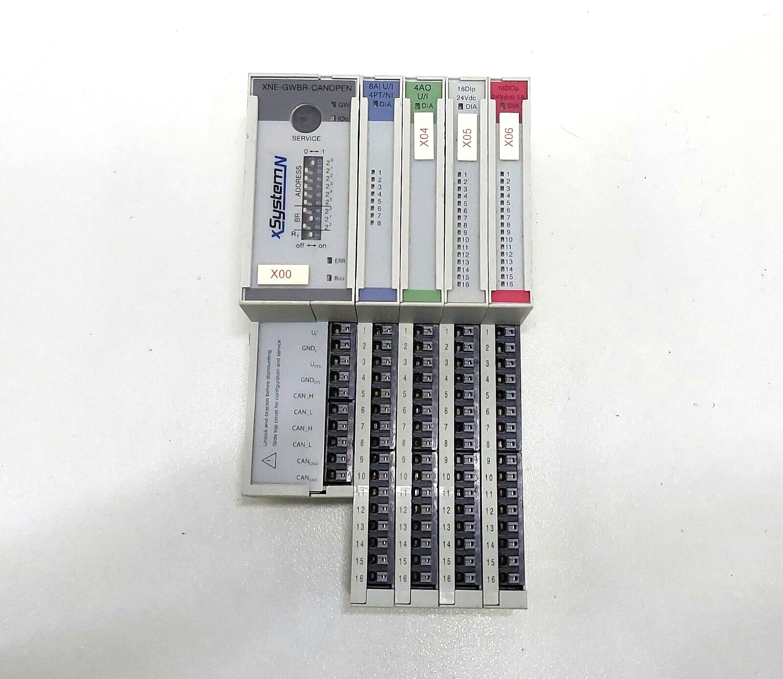 Eaton XNE-GWBR-CANOPEN ,XNE-8AI U/I 4PT/NI,XNE-16DOp,XNE-4AO U/I, XNE-16DIp