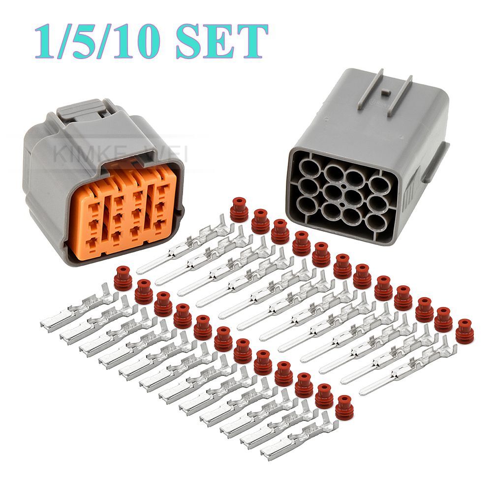 12 Pin/Way Sumitomo DL Sealed Series Automotive Male Female