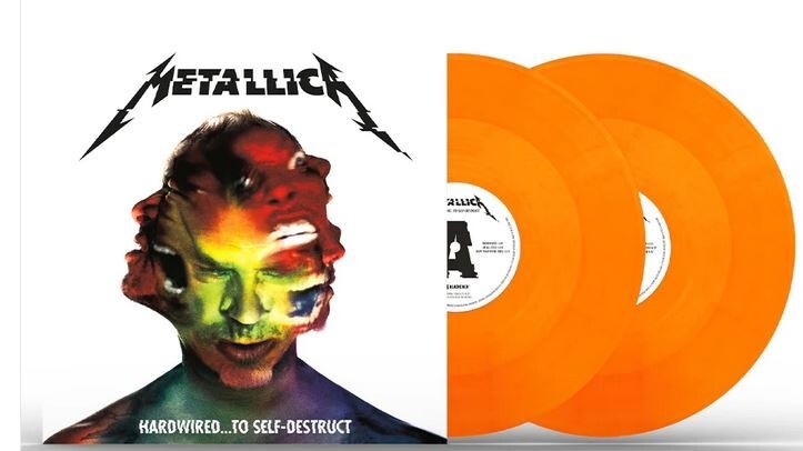 METALLICA - Hardwired... To Self Destruct (2024) 2 LP orange Vinyl pre-order