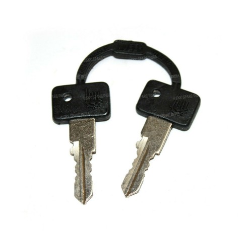 Caja de herramientas Bloqueo Vespa Px Lml Efl Cromo con dos llaves Guantera Set - Imagen 7 de 12
