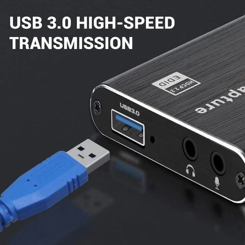 4K Audio Video Capture Card USB 3.0 HDMI Video Capture Device Full HD Recording - Picture 18 of 19