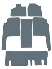 Premium Tappetini Velluto GRAFITE per Chrysler Grand Voyager V 2007-2016
