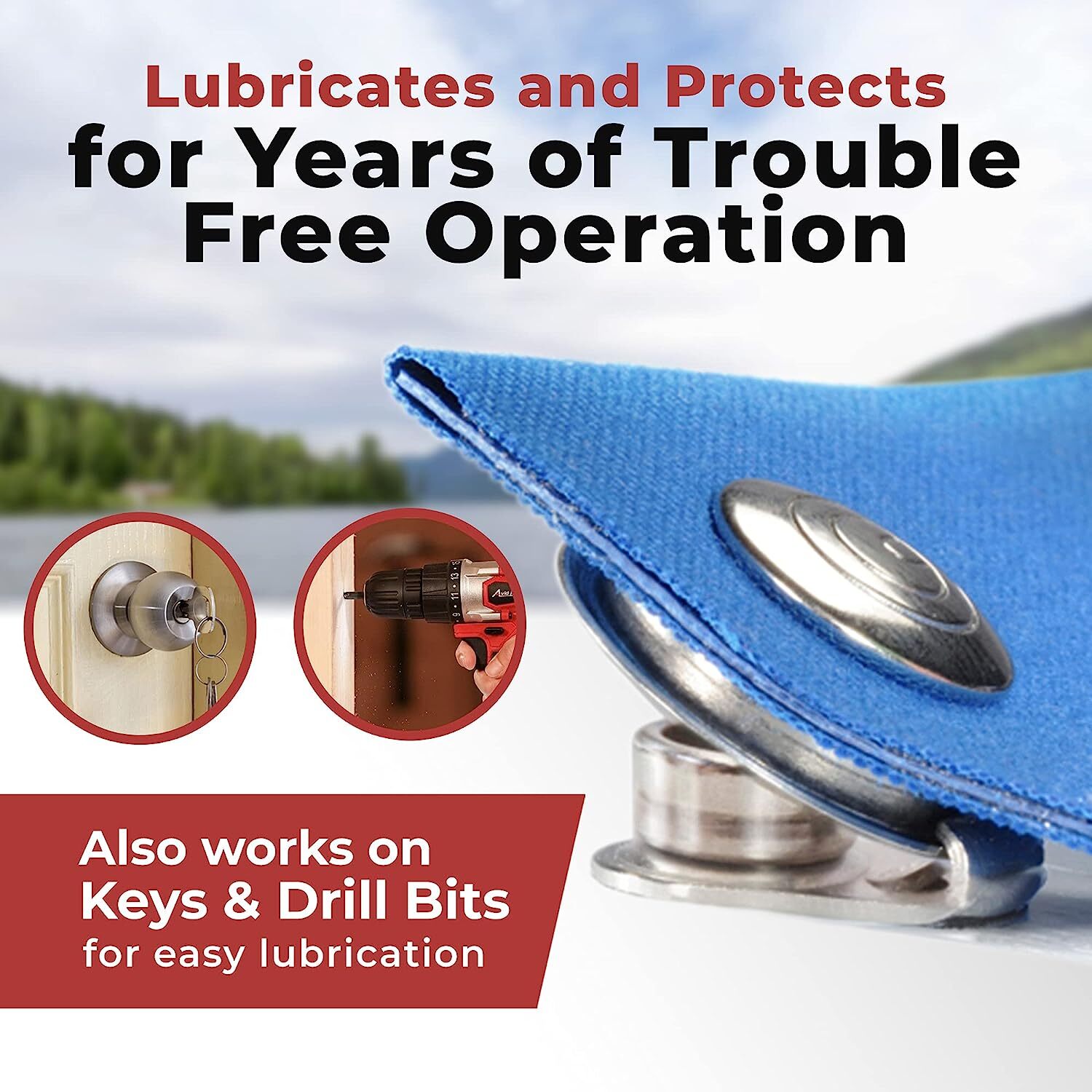 Shurhold Marine Boat Canvas Cover Snap Stick Snap & Zipper Wax