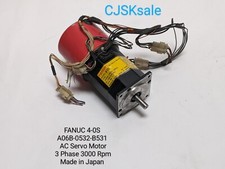 FANUC 4-0S A06B-0532-B531 AC Servo Motor 300 Rpm 3Ph Made In Japan USED .