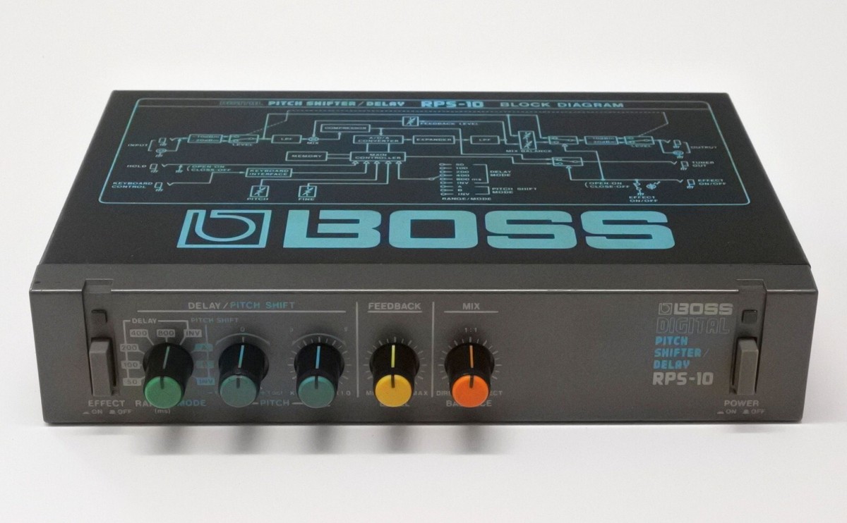 BOSS ボス　RPS-10 PITCH SHIFTER/DELAY BOSS RPS-10 Digital Pitch Shifter/Delay – Found Sound