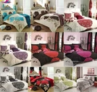 Duvet Cover with Pillow Case Quilt Cover Bedding Set Single Double King lot Size