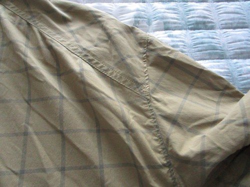 REI Camicia Manica Corta Taglia Grande Tasca Oliva RN37249 - Foto 7 di 8