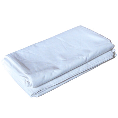 Fotostudio Stoff Hintergrund DynaSun W001 2,8x4 Weiss Dicke Baumwolle 140g/sqm
