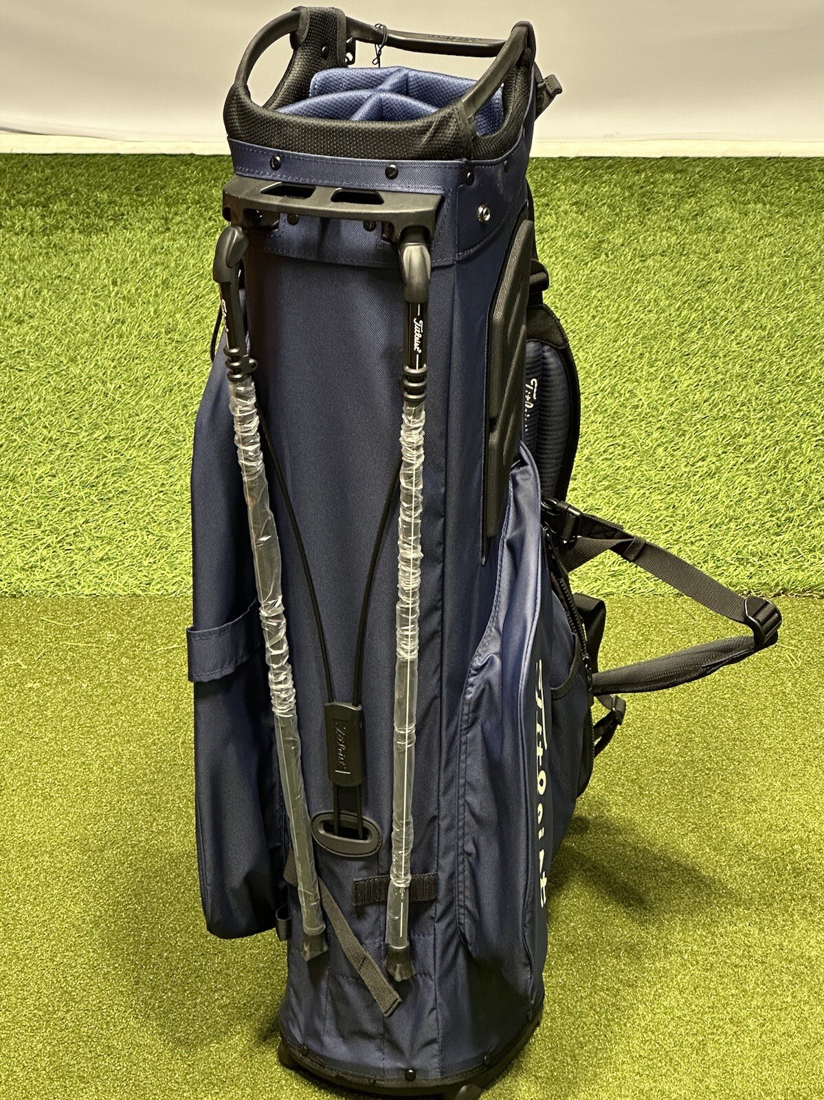 Titleist Hybrid 5 Stand Carry Golf Bag NAVY w/ Rain Hood New #87868