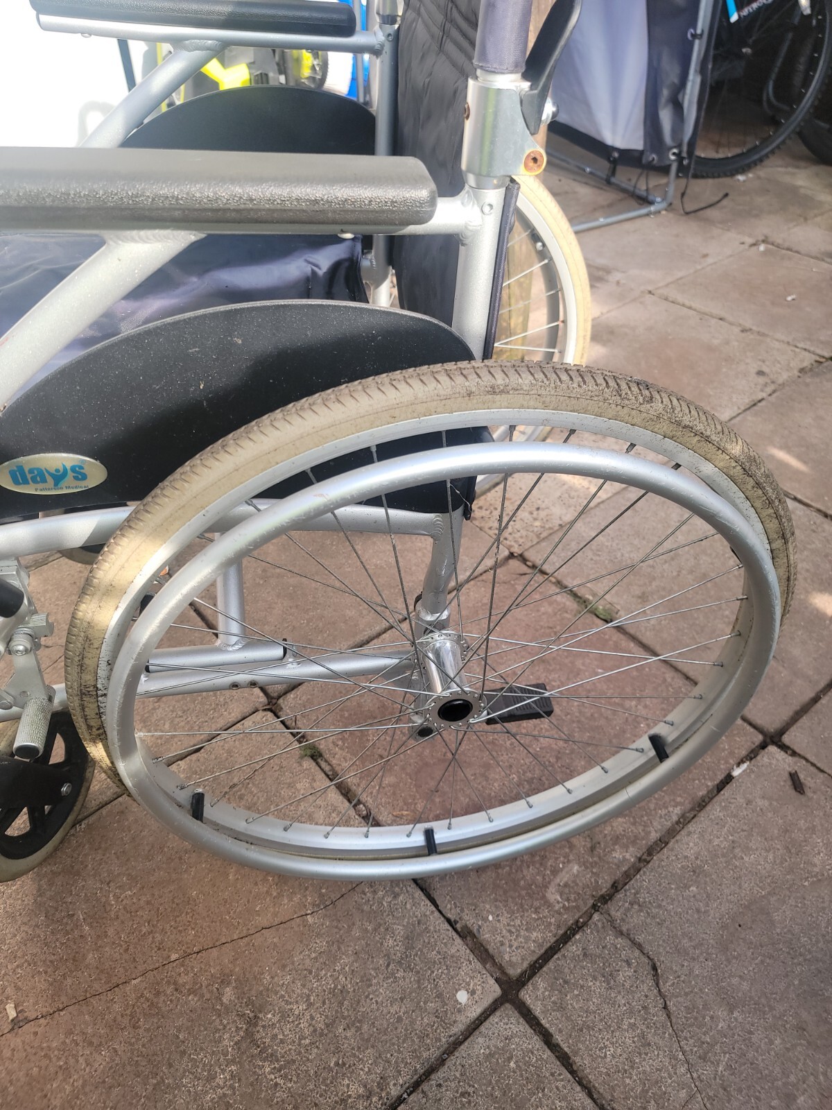 Days Swift Self Propelled Folding Wheelchair Used And Veen In Storage