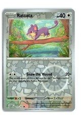 Rattata 019/165 151 REVERSE HOLO POKEMON TCG NM-LP