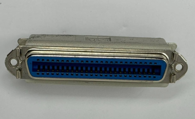 Adaptateur Vintage Centronics SCSI I - 50 Pin Mâle Vers 50 Pin Femelle, No Name (Occasion)