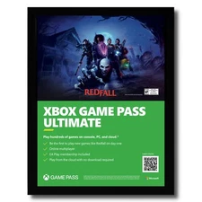 2023 Xbox Series X / S Game Pass Print Ad/Poster REDFALL Promo Video Game Art
