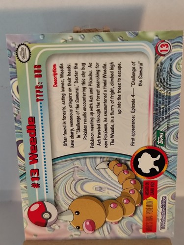 TOPPS Pokemon Serie 1 Basis SET Green Logo Karten Englisch "Mint"*freie Auswahl* - 第 29/181 張圖片