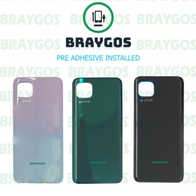 Rear Back Battery Cover For Huawei P40 Lite With Adhesive Replacement UK STOCK