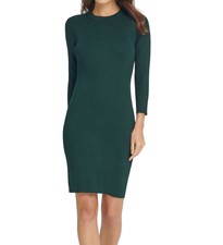 DKNY Windowpane Sweater Dress Size S 