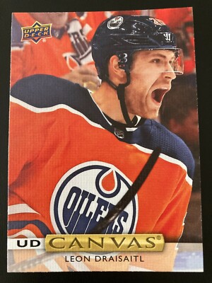 2019-20 Upper Deck UD Canvas C206 Leon Draisaitl