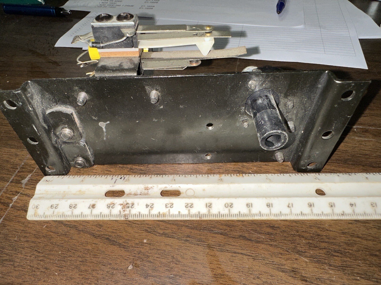 Bally Pinball Machine Part 3218 Flipper Assembly Mounting Bracket | eBay