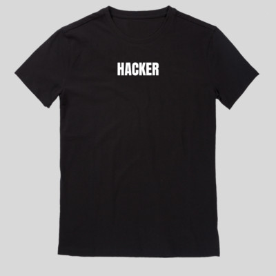 Hacker Geschenk Coole Geschenkidee Für Nerds IT Gamer Männer T-Shirt