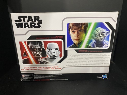 Star Wars THROWN ROOM DUEL LUKE YODA STORMTROOPER DARTH VADER BRAND NEW - Picture 2 of 6