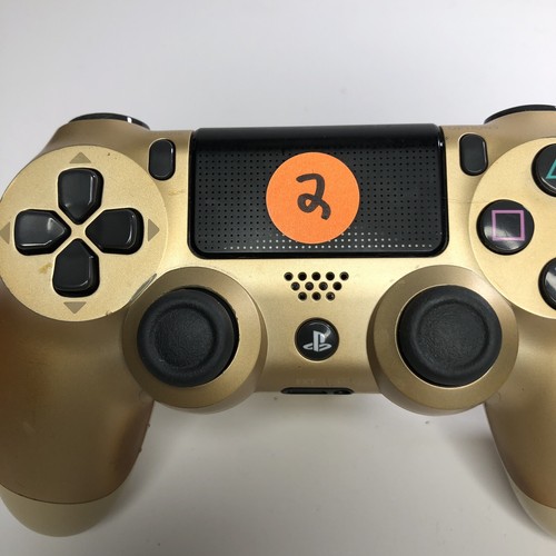 Sony PS4 DualShock 4 Wireless Controller Gold Istzustand Teile Reparatur Defekt - Bild 5 von 15