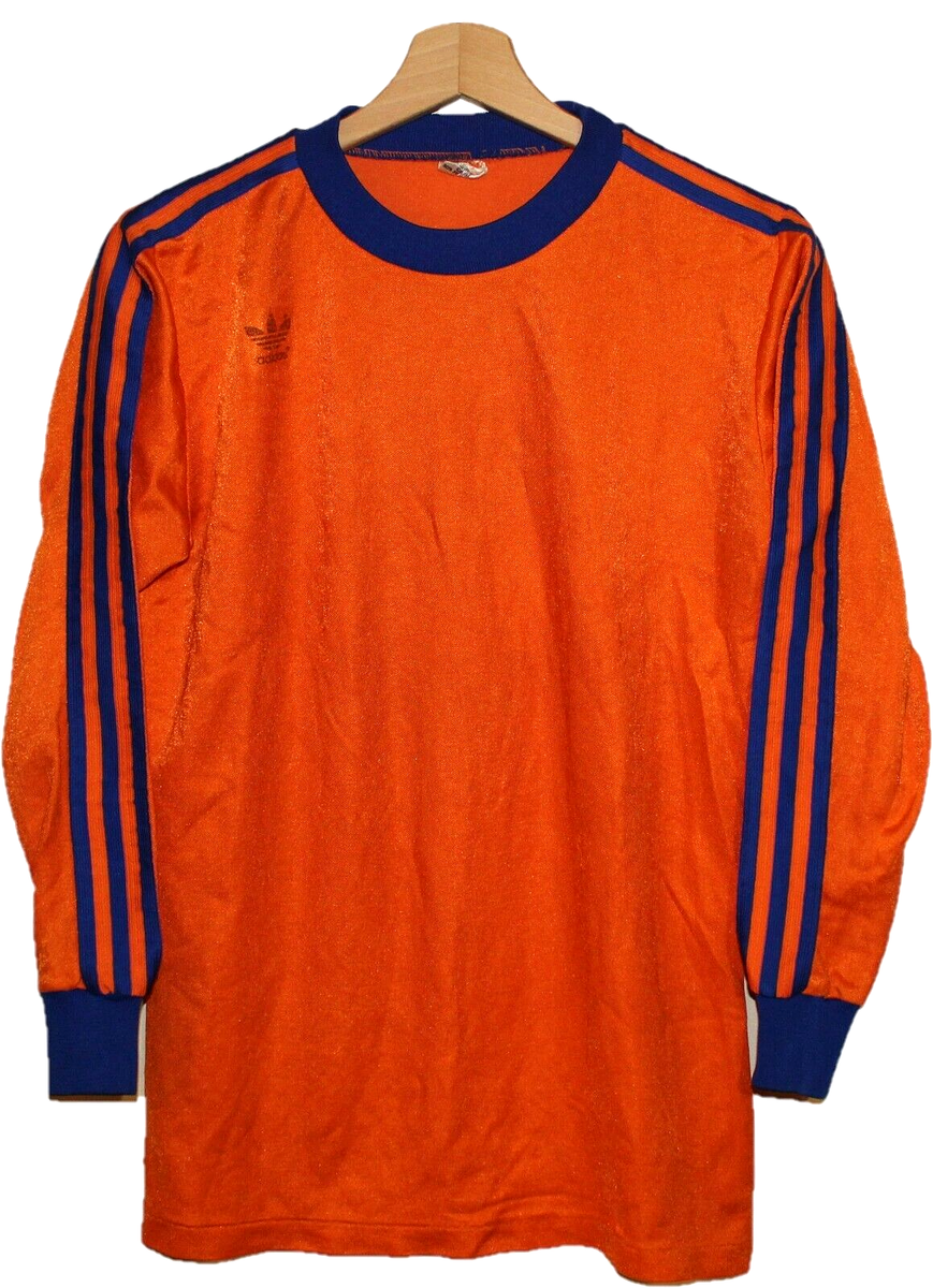1970's NETHERLANDS style ADIDAS ERIMA Football SHIRT Jersey size M