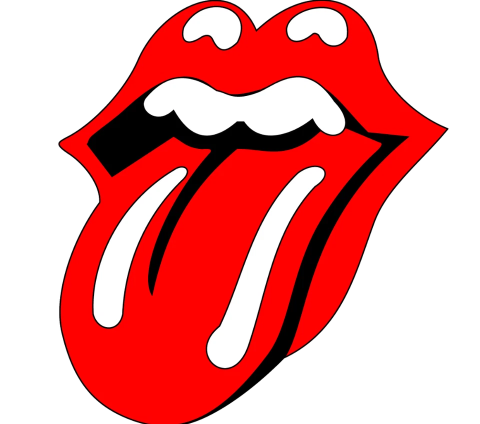 Rolling stones sticker logo skate cell laptop bumper vinyl decal retro